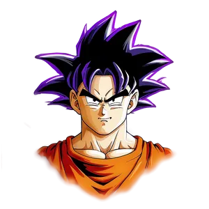 Goku Hair Flaming Aura Png Axi66 PNG image