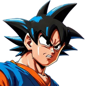 Goku Hair In Fight Mode Png 06122024 PNG image