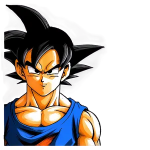 Goku Hair Sketch Png Rnk PNG image