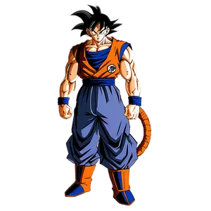 Goku Iconic Stand PNG Adm35 PNG