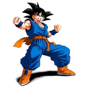 Goku Instant Transmission Pose PNG Hti