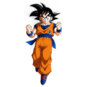 Goku Instant Transmission Pose Png Rqt PNG image