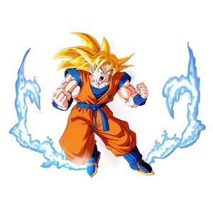 Goku Instant Transmission Pose PNG Ybn