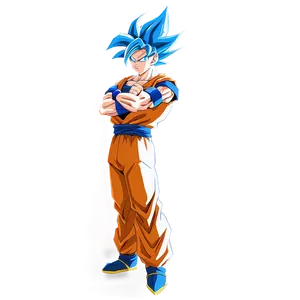Goku Invincible Stand PNG 71