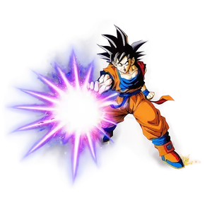 Goku Kamehameha Attack Png 85 PNG image