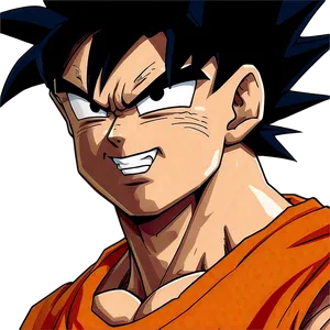 Goku Manga B PNG image