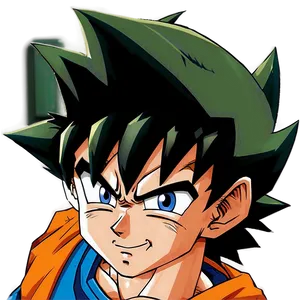 Goku Manga Casual Look Png Pqg2 PNG image