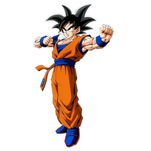 Goku Martial Arts Stand PNG 14 PNG
