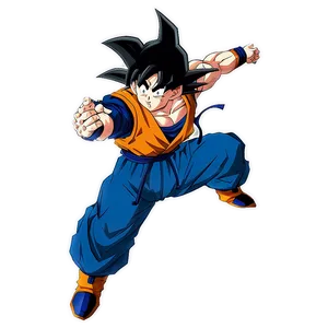 Goku Martial Arts Stand PNG 59 PNG