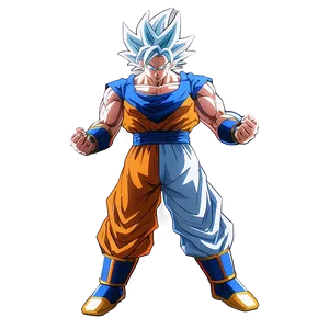 Goku Mastering Ultra Instinct Scene Png 44 PNG image