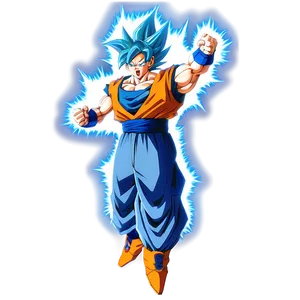 Goku Mui Power Impact Explosion Png 83 PNG image