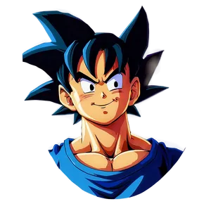 Goku Peaceful Smile PNG 04292024