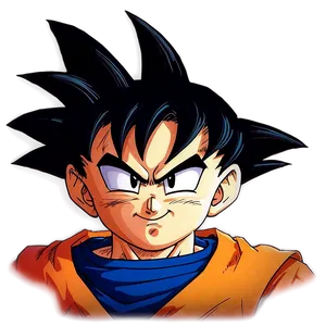 Goku Peaceful Smile PNG 04292024