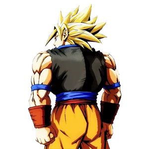 Goku's Ssj3 Hair Unleashed PNG Deq