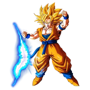 Goku's Ssj3 Moment Of Glory Png 34 PNG image