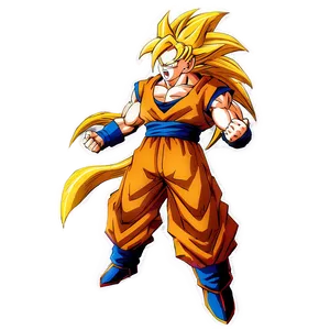 Goku's Ssj3 Moment Of Glory Png Cig85 PNG image