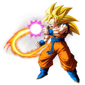 Goku's Ssj3 Ultimate Power PNG 29