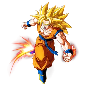 Goku's Ssj3 Ultimate Power Png Puu PNG image