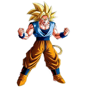Goku Ssj3 Charging Up PNG 75 PNG