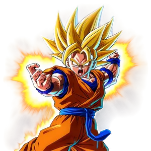 Goku Ssj3 Charging Up PNG 90 PNG