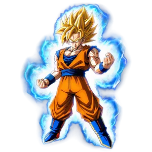 Goku Ssj3 In A Dynamic Pose PNG Xnp67 PNG