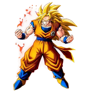 Goku Ssj3 Transformation Art PNG 06252024 PNG