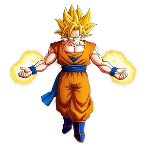 Goku Ssj3 With Energy Sphere PNG 06252024 PNG