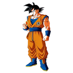 Goku Stand At Dawn PNG 36 PNG