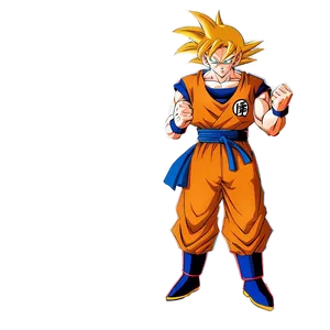 Goku Stand In Power PNG 31