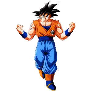 Goku Stand In Power PNG 59