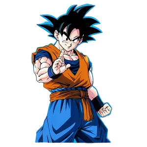 Goku Stand In Resolve PNG Rmn45 PNG