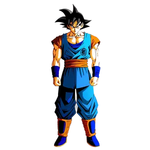 Goku Stand In Resolve PNG Yso29 PNG