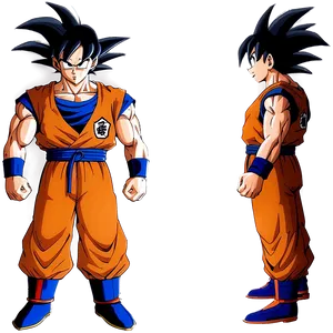 Goku Stand In Silence PNG 06292024 PNG