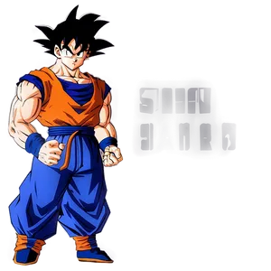 Goku Stand With Courage PNG 06292024
