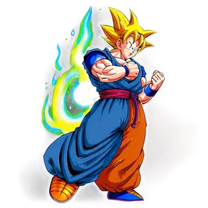 Goku Standing With Hope PNG Erx40 PNG