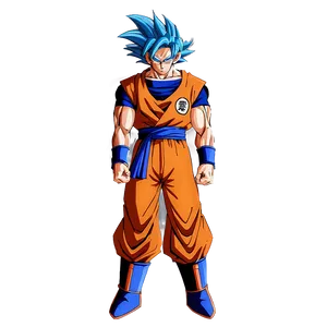 Goku Super Saiyan God Hair Png 33 PNG image