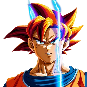 Goku Super Saiyan God Manga Png 06272024 PNG image