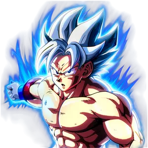 Goku Ultra Instinct Close-up Png 91 PNG image