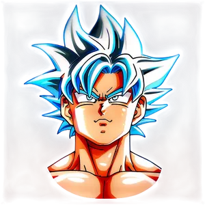 Goku Ultra Instinct Divine Glow Png 47 PNG image