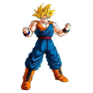 Goku Unbreakable Stand PNG Lni