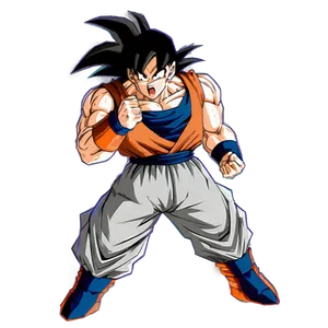 Goku Unyielding Stand PNG Niq27 PNG