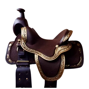 Gold Accented Saddle PNG Jdd PNG