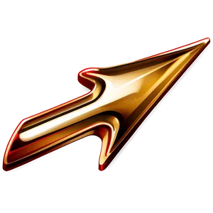 Gold Arrow Button Icon PNG 06212024 PNG