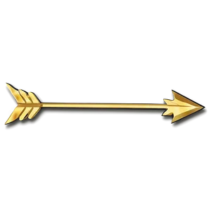 Gold Arrow For Web Design PNG Rkk PNG