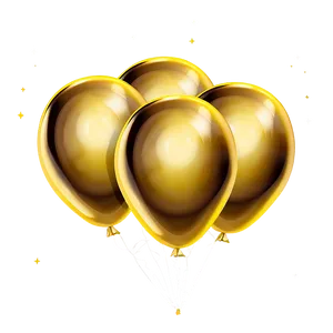 Gold Balloon Vector PNG Uoo72 PNG