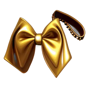 Gold Bow Tie Png 06272024 PNG image