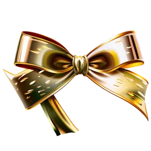 Gold Bow Vector Png 17 PNG image