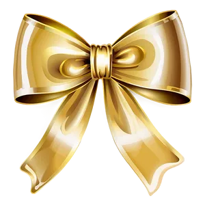 Gold Bow Vector Png Jyt65 PNG image