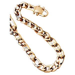 Gold Box Chain PNG 05042024