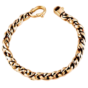 Gold Bracelet For Everyday Wear PNG Vfy97